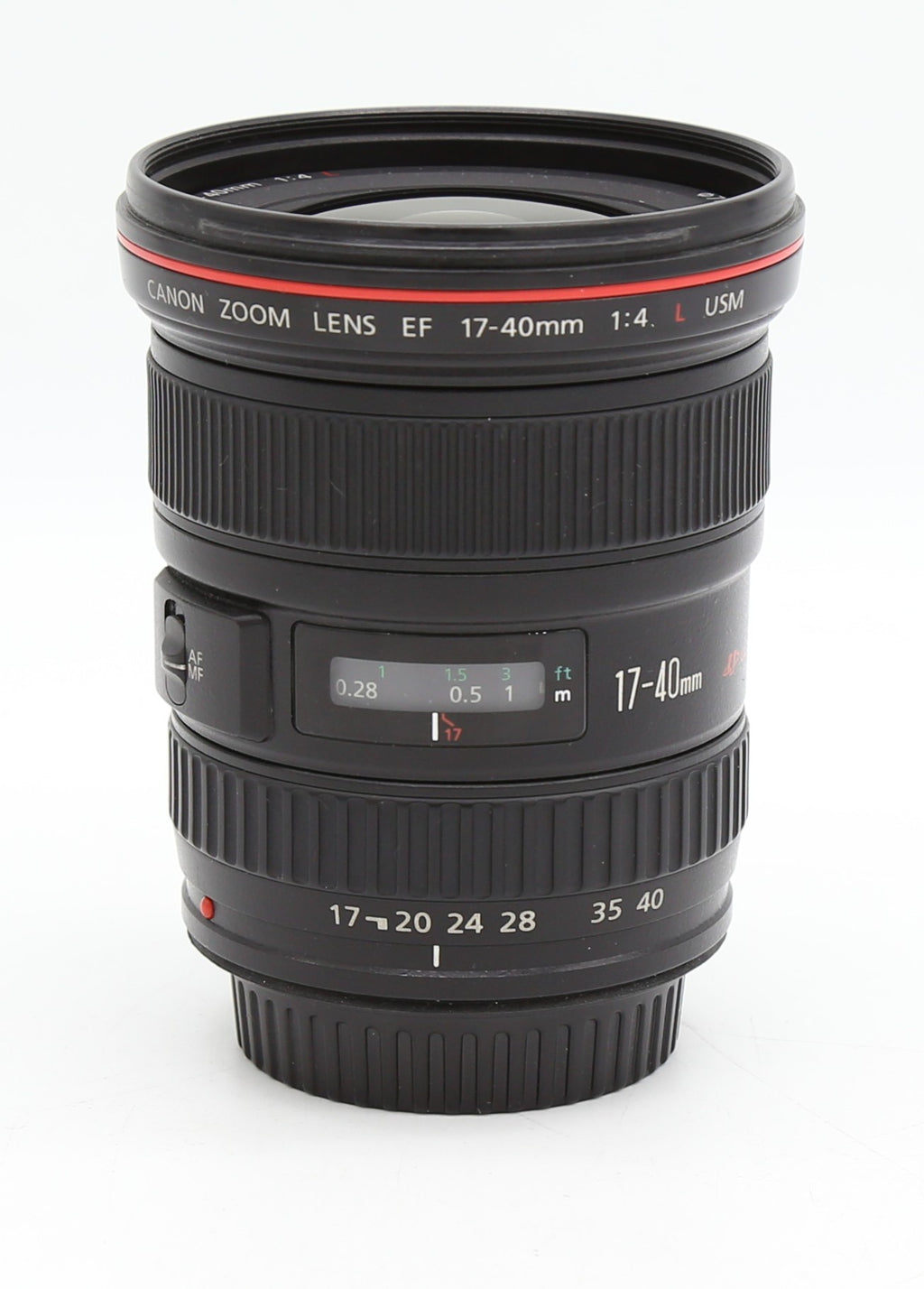 Used Canon EF 17-40mm F4 L USM Zoom Lens S/N 256003