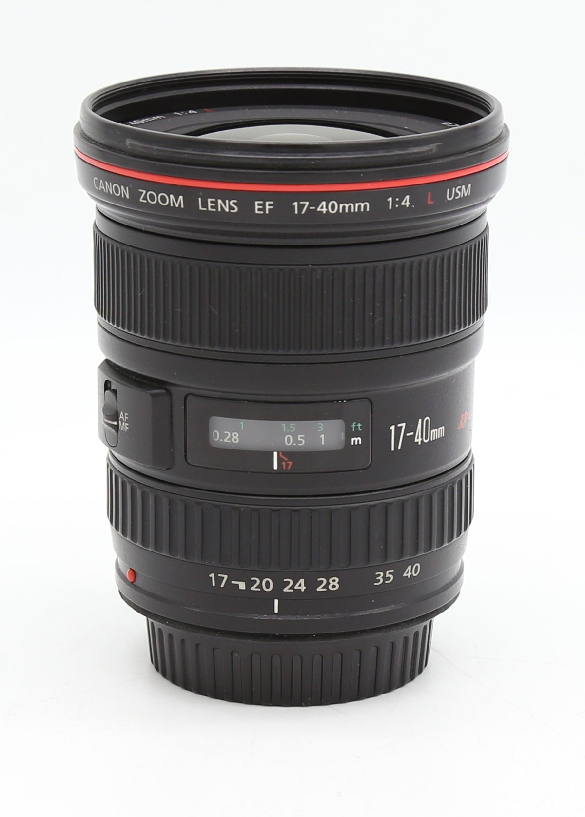 Used Canon EF 17-40mm F4 L USM Zoom Lens S/N 256003