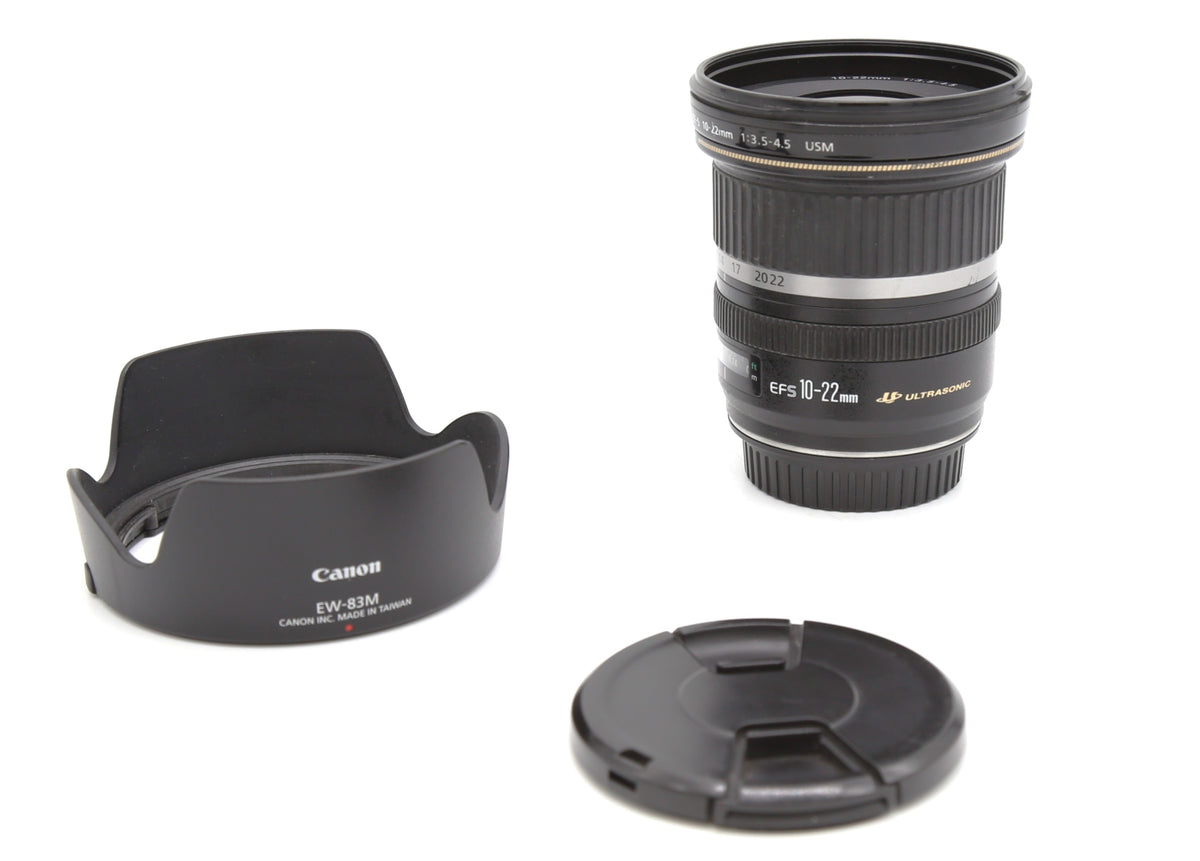 Used Canon EF-S 10-22mm USM F/3.5-4.5  Ultra Wide Zoom SN: 90600990