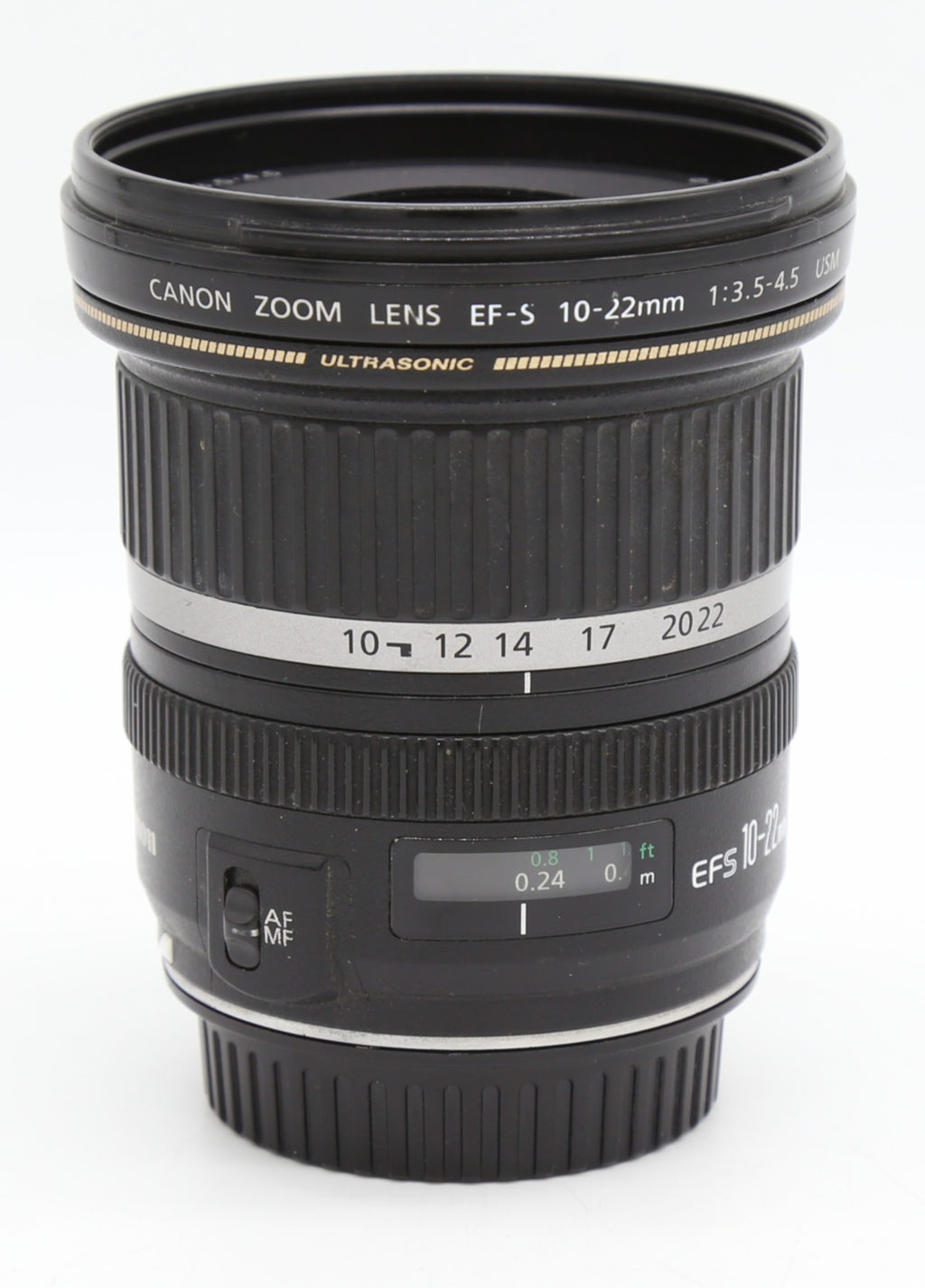 Used Canon EF-S 10-22mm USM F/3.5-4.5  Ultra Wide Zoom SN: 90600990