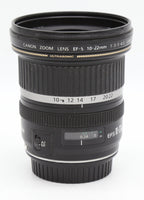 Used Canon EF-S 10-22mm USM F/3.5-4.5  Ultra Wide Zoom SN: 90600990