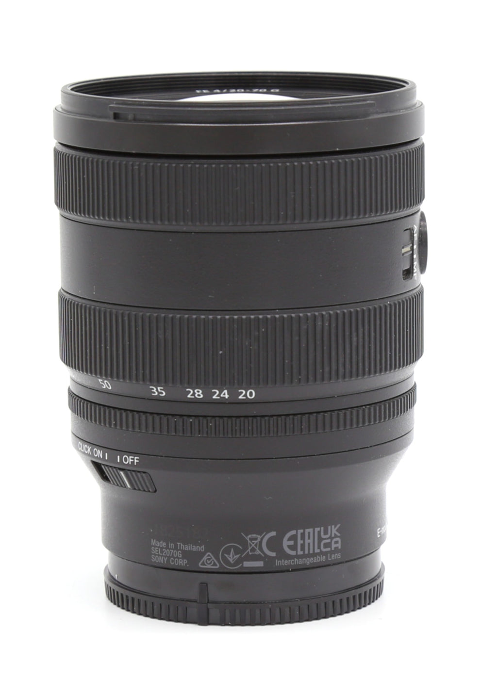 Used Sony FE 20-70mm f4 G Lens S/N - 1825182