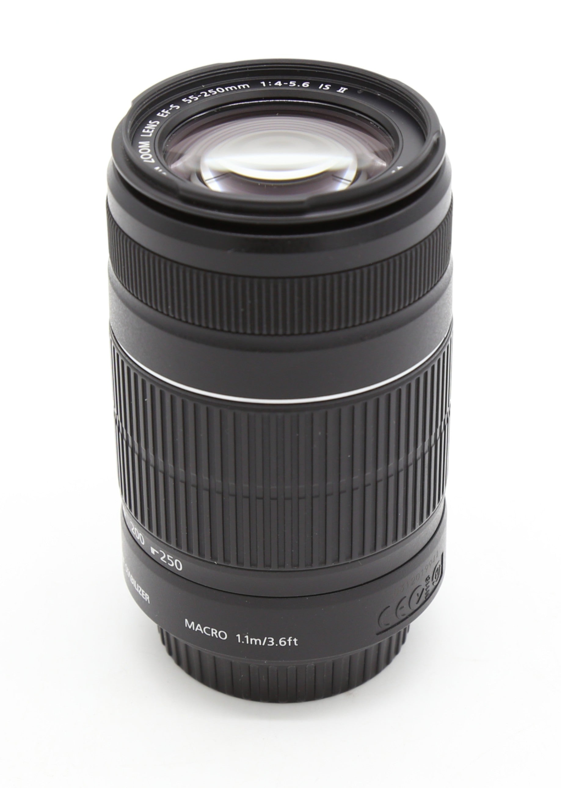 Used Canon EF-S 55-250mm IS II Zoom Lens S/N - 312019944