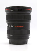 Used Canon EF 17-40mm F4 L USM Zoom Lens S/N 6542638