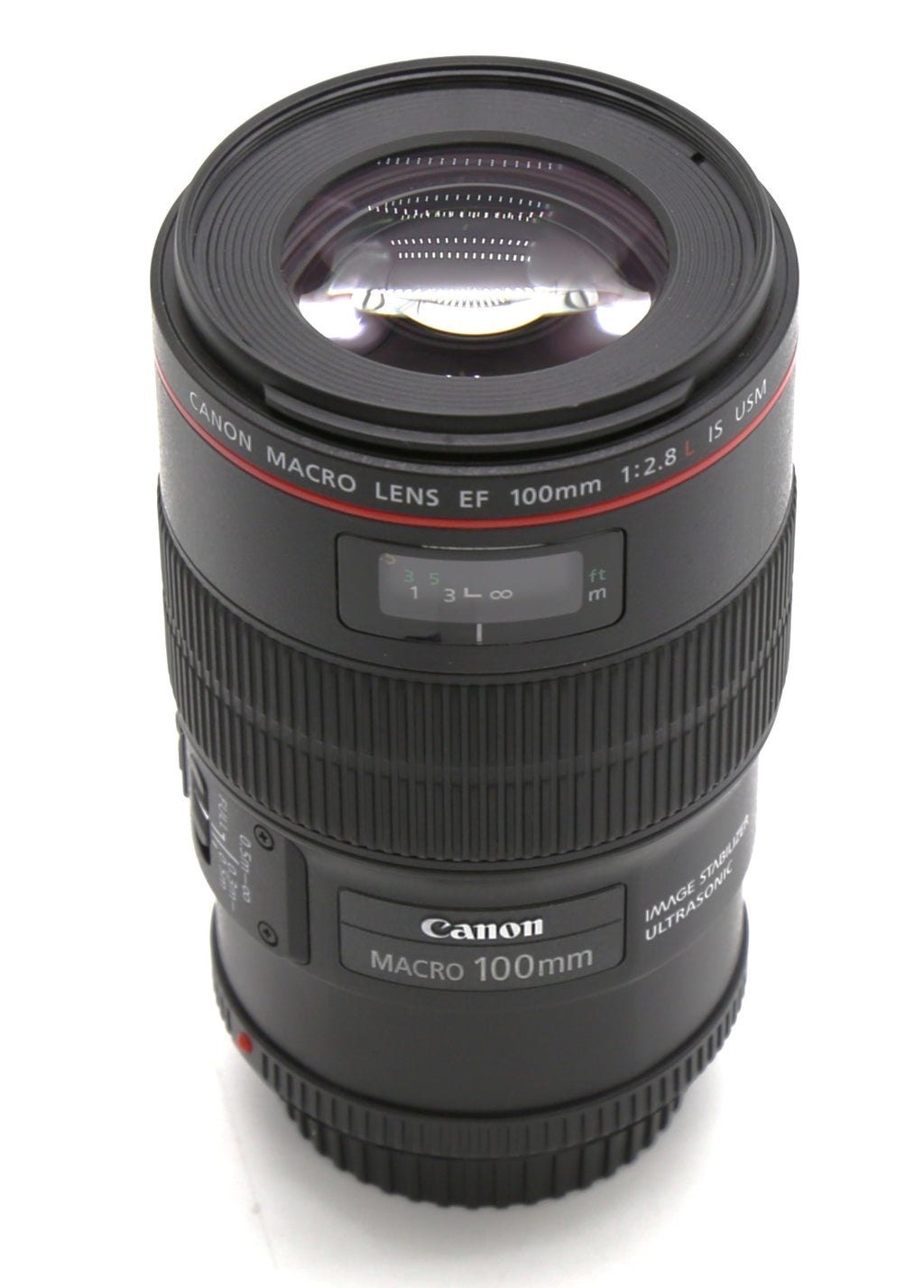 Used Canon 100mm Macro IS L Series USM Lens - EF Mount S/N 5684558