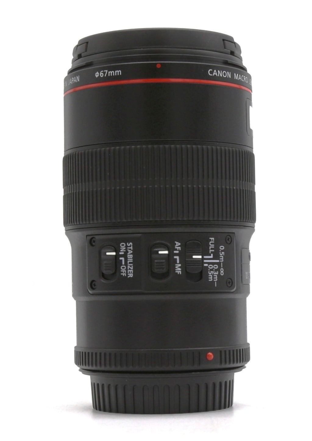 Used Canon 100mm Macro IS L Series USM Lens - EF Mount S/N 5684558