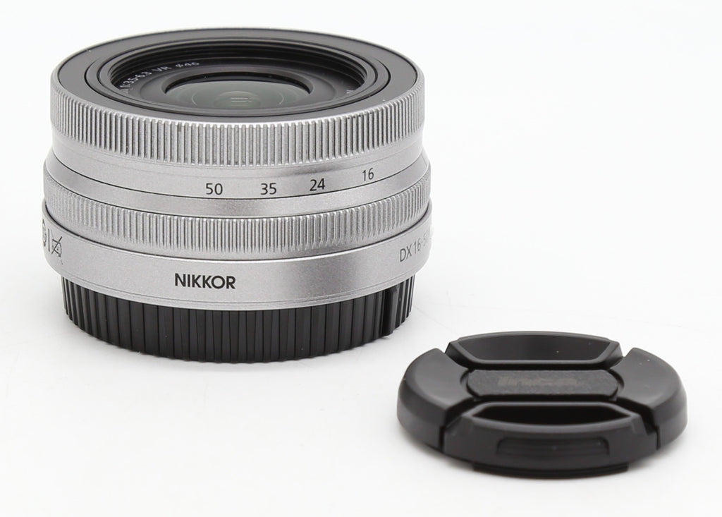 Used Nikon Z DX 16-50mm VR f3.5-6.3 Silver Zoom Lens S/N - 30139793