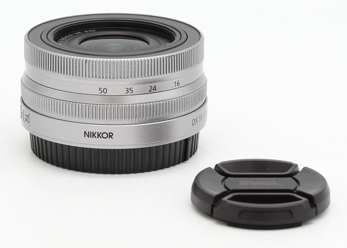 Used Nikon Z DX 16-50mm VR f3.5-6.3 Silver Zoom Lens S/N - 30139793