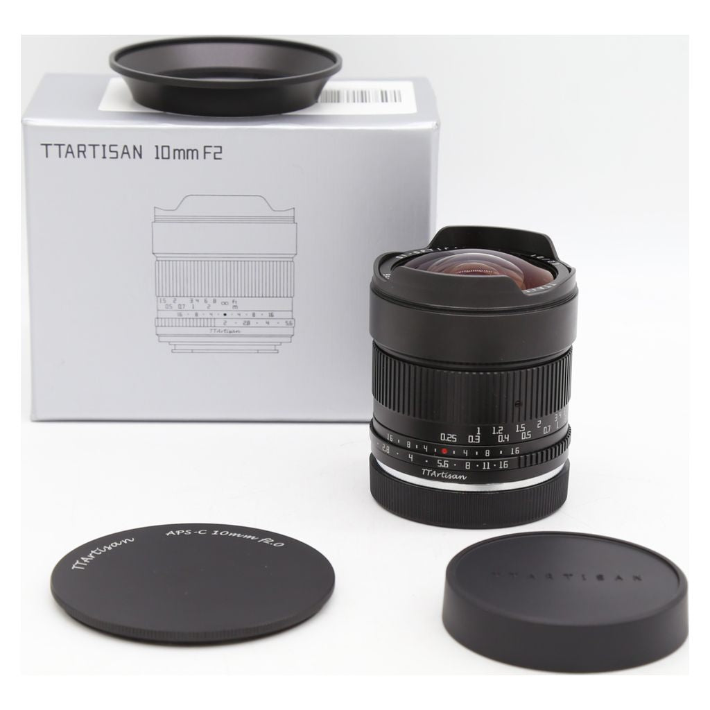 Used TTArtisan 10mm F2 Lens Sony Mount S/N 810123626