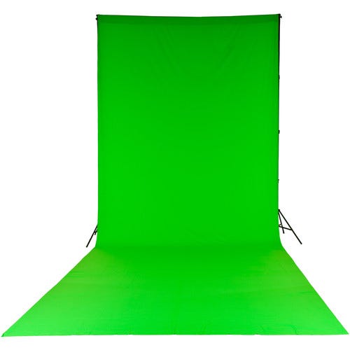 Lastolite Curtain 3x7m Green Chromakey Background