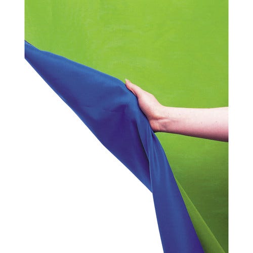 Lastolite Curtain 3x7m Blue and Green Chromakey Background