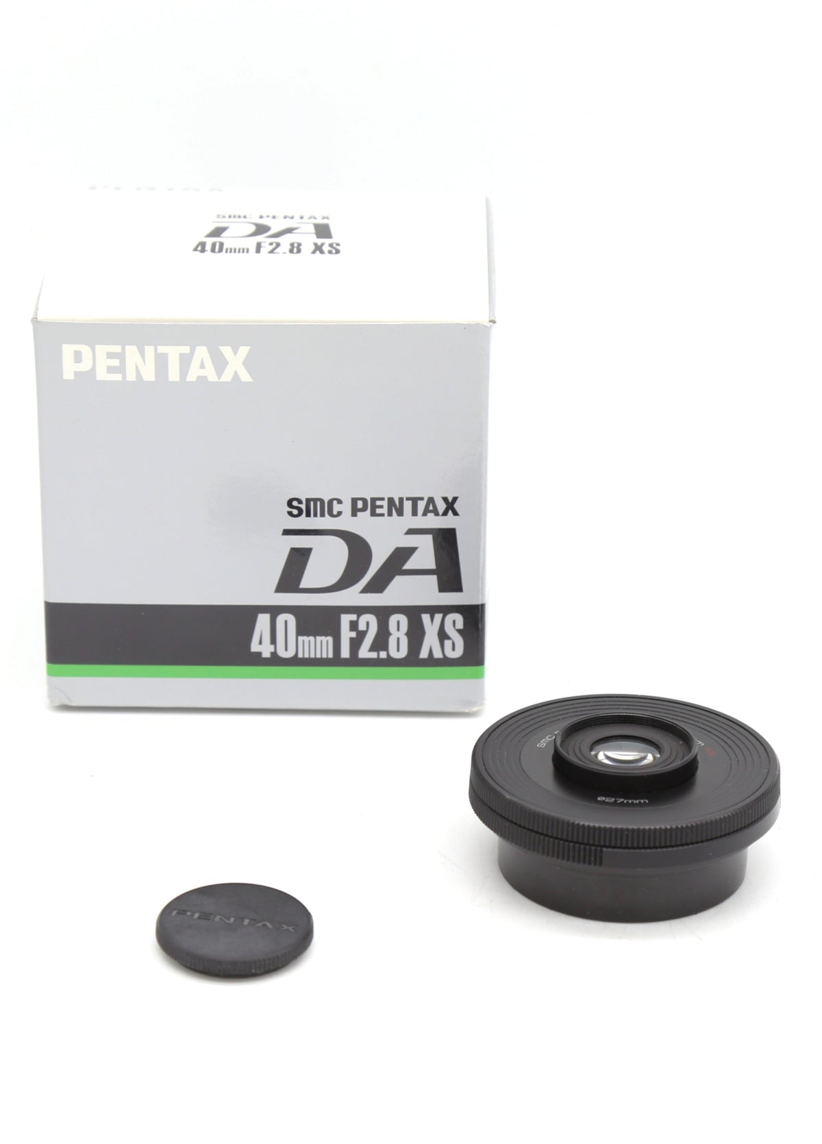 Used Pentax DA 40mm F2.8 XS SMC  Pancake Lens  K Mount SN:5038410
