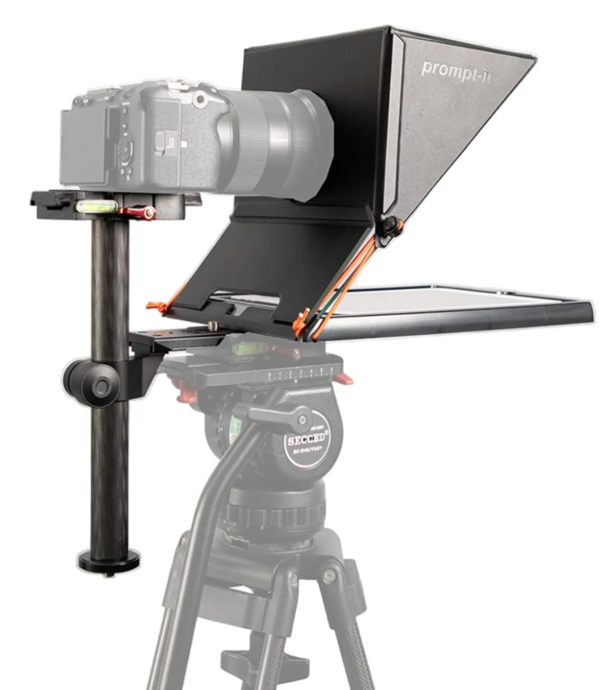 Used Prompt-it Maxi Portable Teleprompter with Case