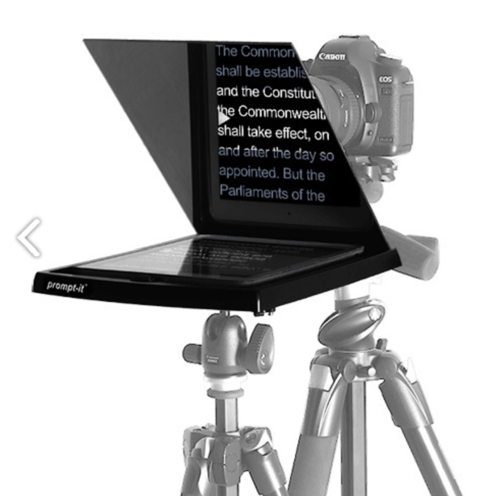 Used Prompt-it Maxi Portable Teleprompter with Case