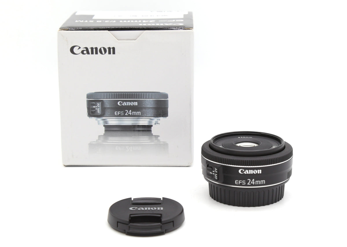 Used Canon EF-S 24mm f/2.8 STM Prime Lens S/N: 6211107885 (Near-Mint)