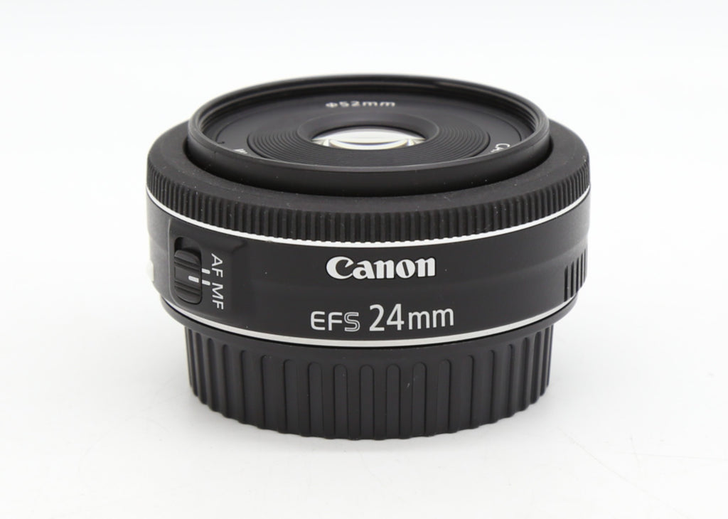 Used Canon EF-S 24mm f/2.8 STM Prime Lens S/N: 6211107885 (Near-Mint)