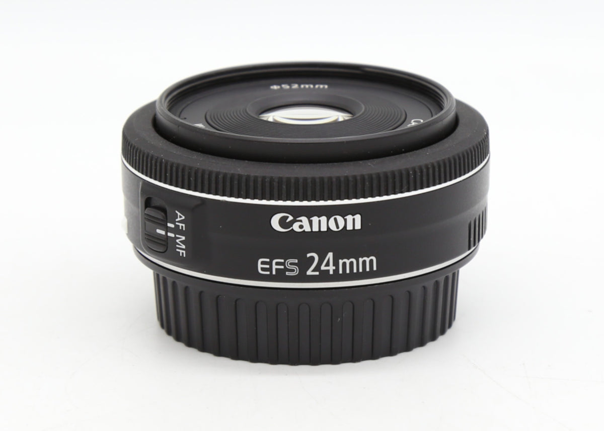 Used Canon EF-S 24mm f/2.8 STM Prime Lens S/N: 6211107885 (Near-Mint)