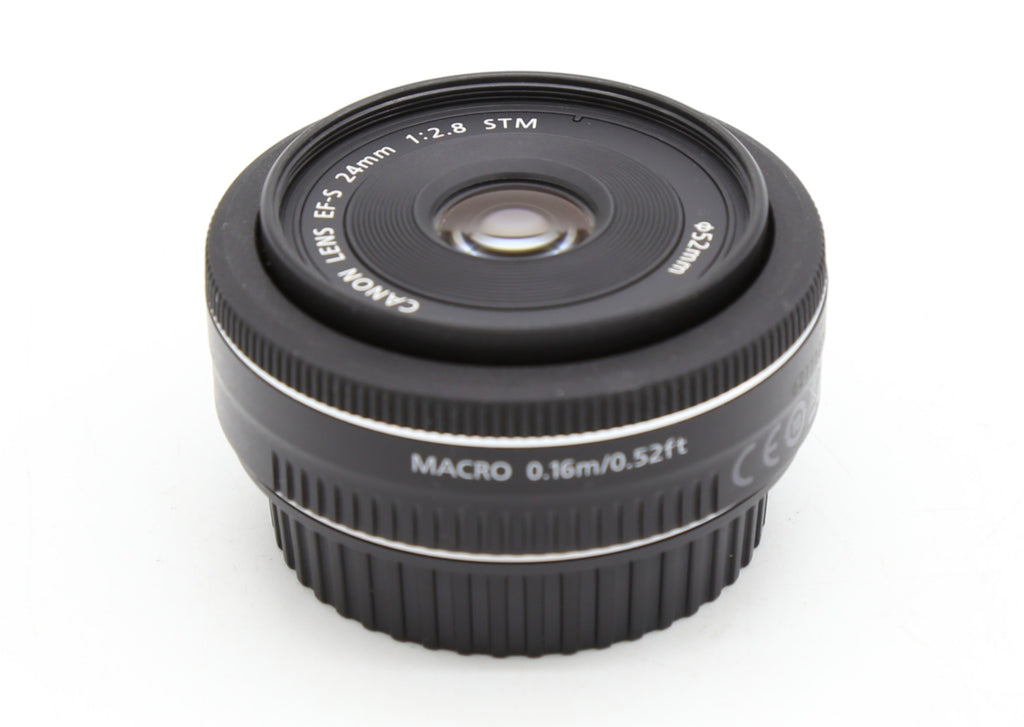 Used Canon EF-S 24mm f/2.8 STM Prime Lens S/N: 6211107885 (Near-Mint)