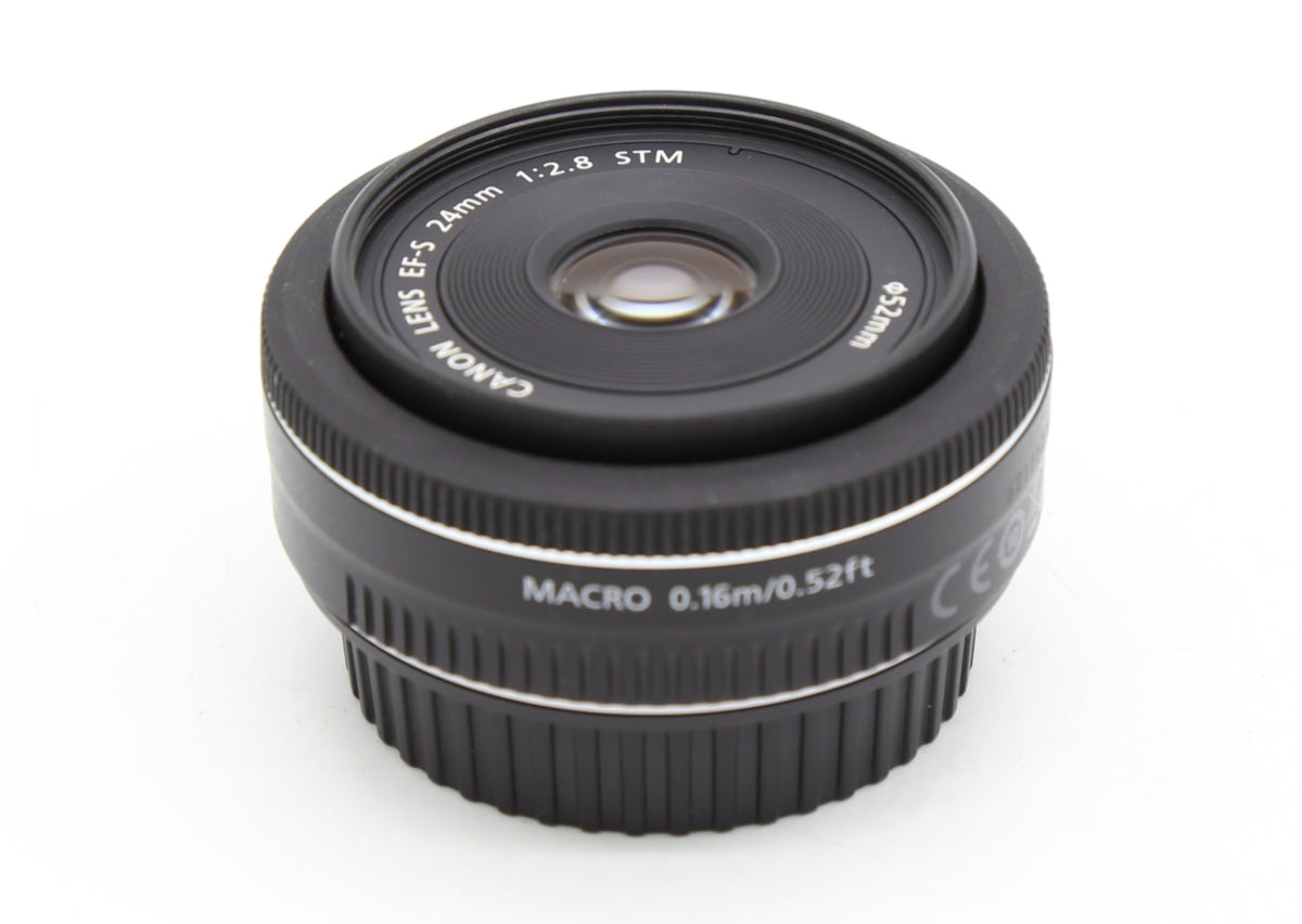 Used Canon EF-S 24mm f/2.8 STM Prime Lens S/N: 6211107885 (Near-Mint)
