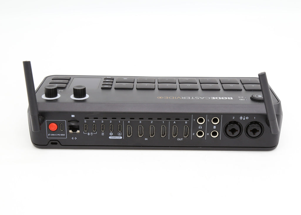 Used Rode RODECaster Video Console for Audio and Video Production SN: JF0002582