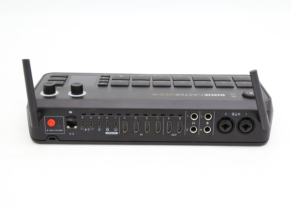 Used Rode RODECaster Video Console for Audio and Video Production SN: JF0002582