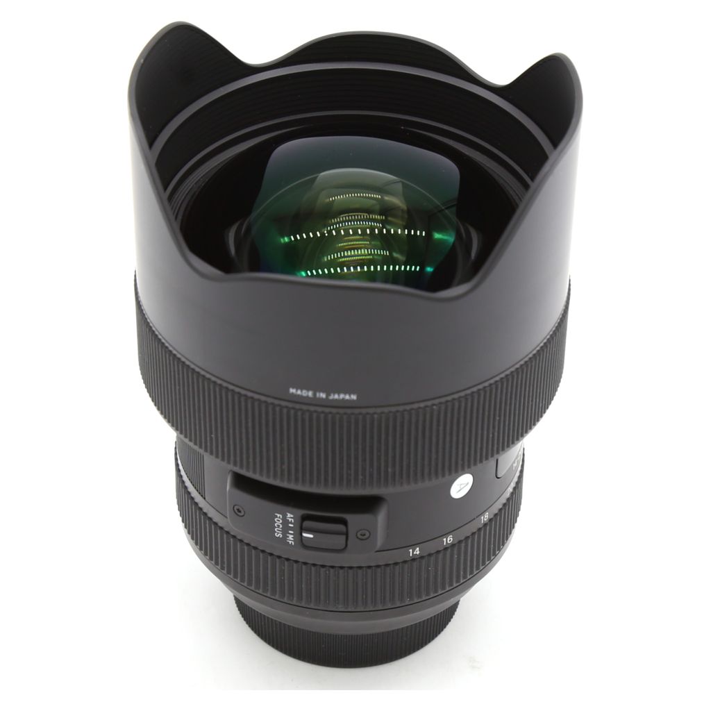 Used Sigma Art 14-24mm F/2.8 DG HSM Lens for Nikon F S/N 54385573