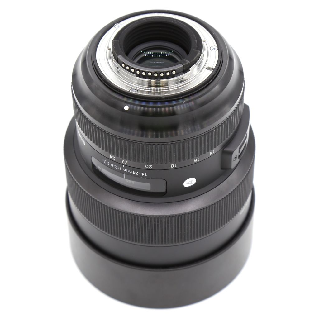 Used Sigma Art 14-24mm F/2.8 DG HSM Lens for Nikon F S/N 54385573