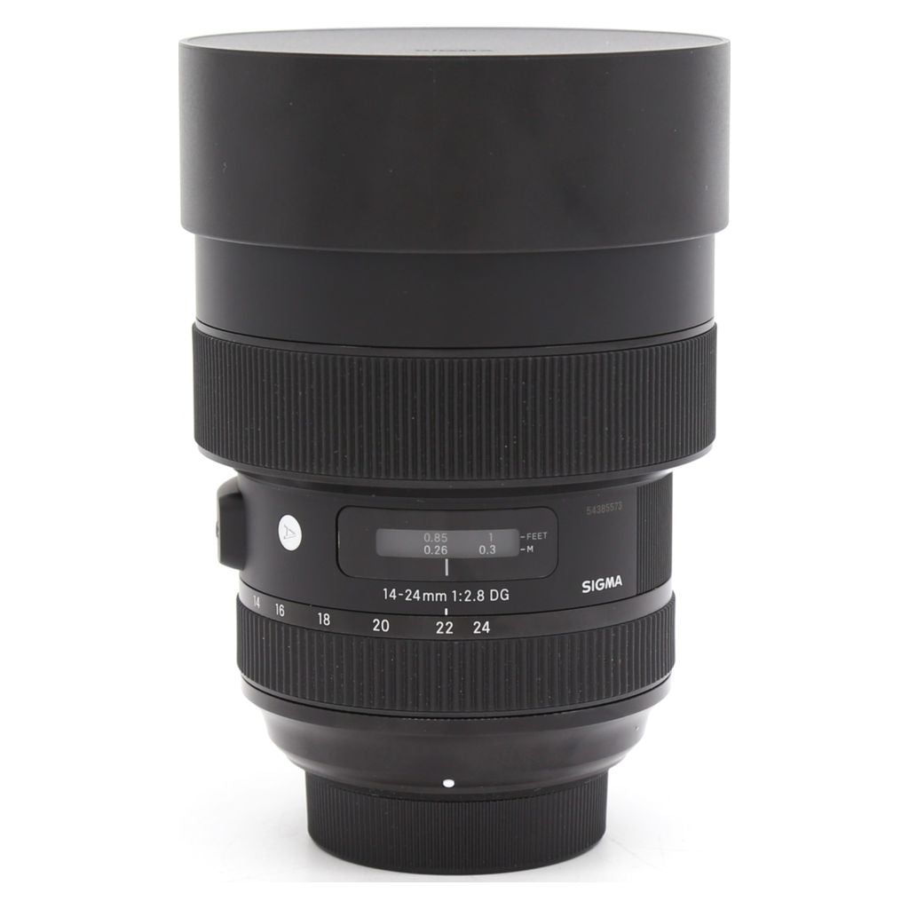 Used Sigma Art 14-24mm F/2.8 DG HSM Lens for Nikon F S/N 54385573