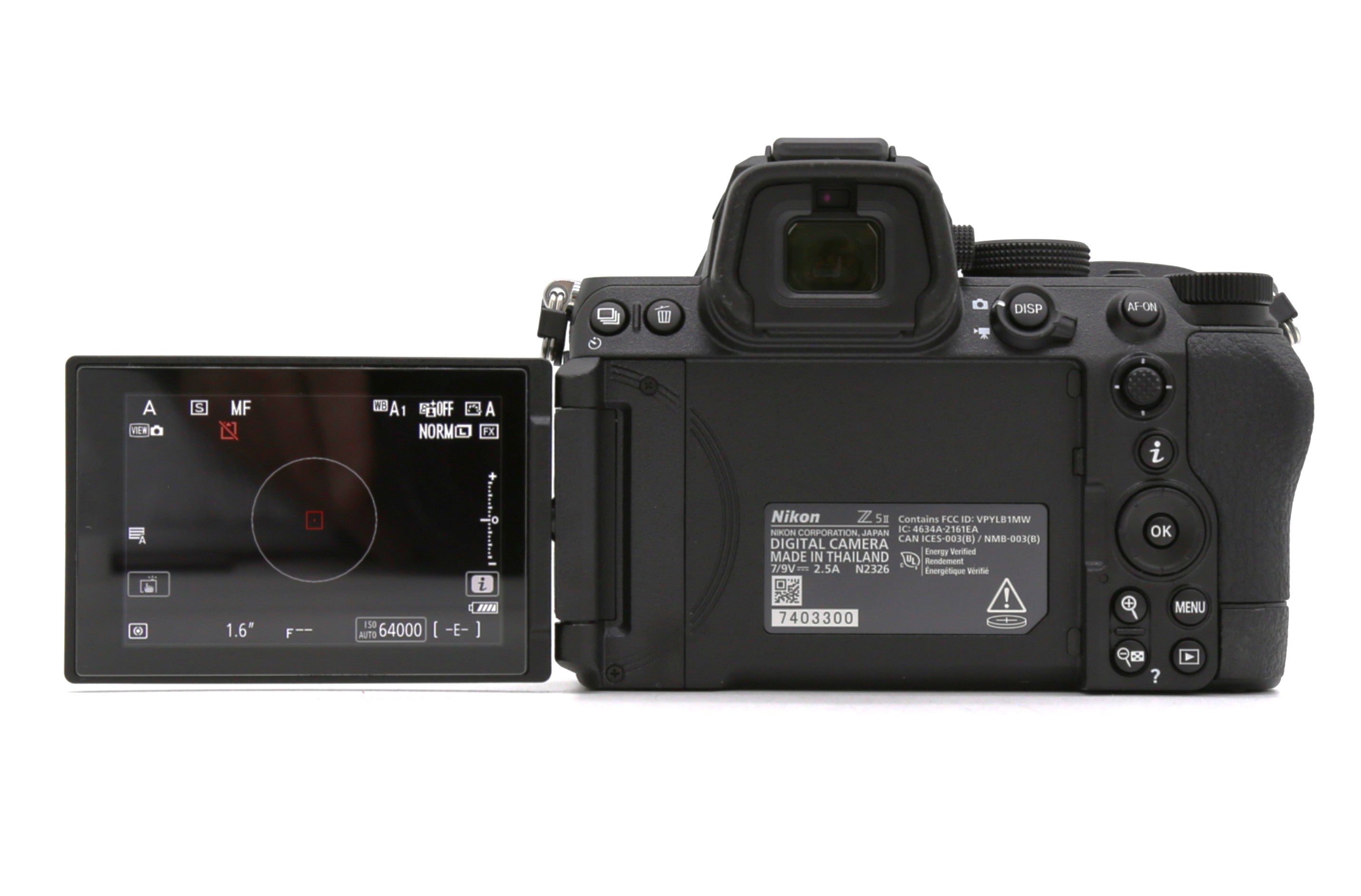 Used Nikon Z5 II Body S/N - 7403300