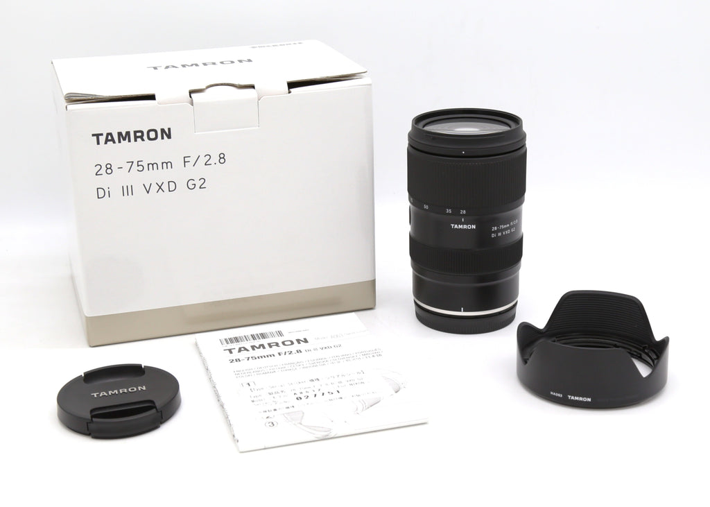 Used Tamron 28-75mm f2.8 G2 Di III VXD Zoom for Nikon Z SN - 027751