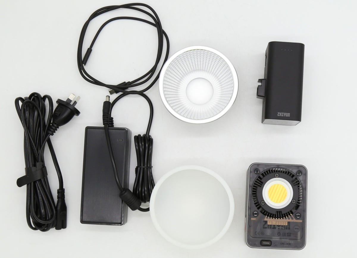 Used Zhiyun Power King X60 60W Bi-Colour Light Combo Kit (Mint Condition)