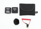 Used Rode Wireless Go Black with Case SN: FM0060612