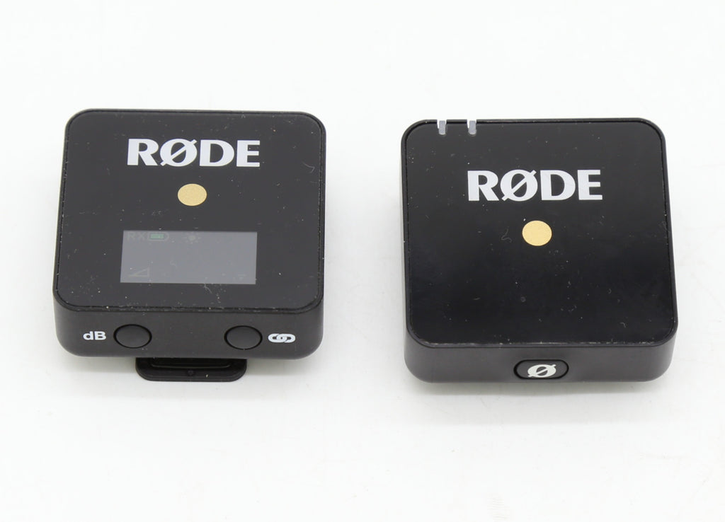 Used Rode Wireless Go Black with Case SN: FM0060612