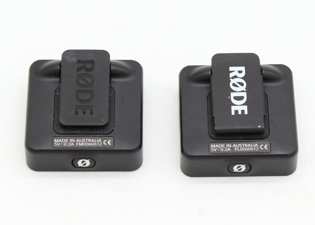 Used Rode Wireless Go Black with Case SN: FM0060612