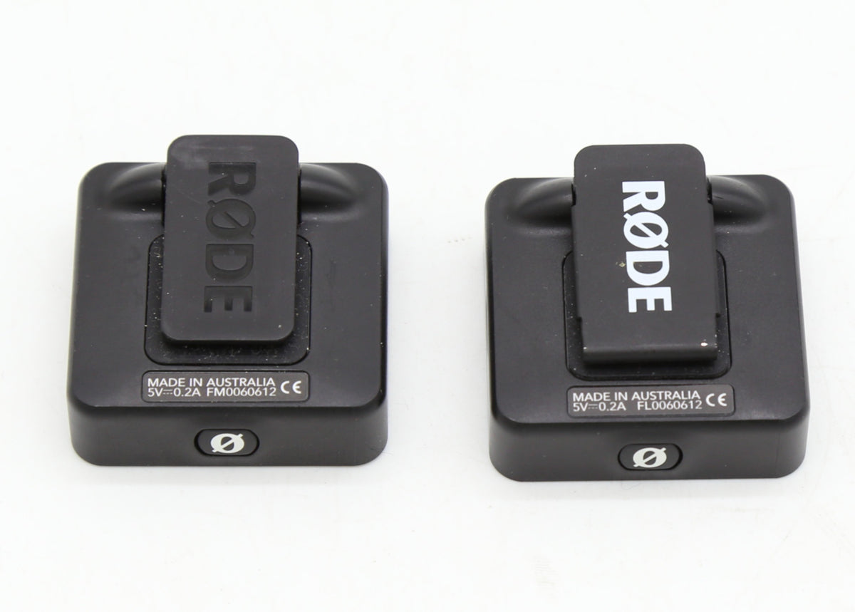 Used Rode Wireless Go Black with Case SN: FM0060612