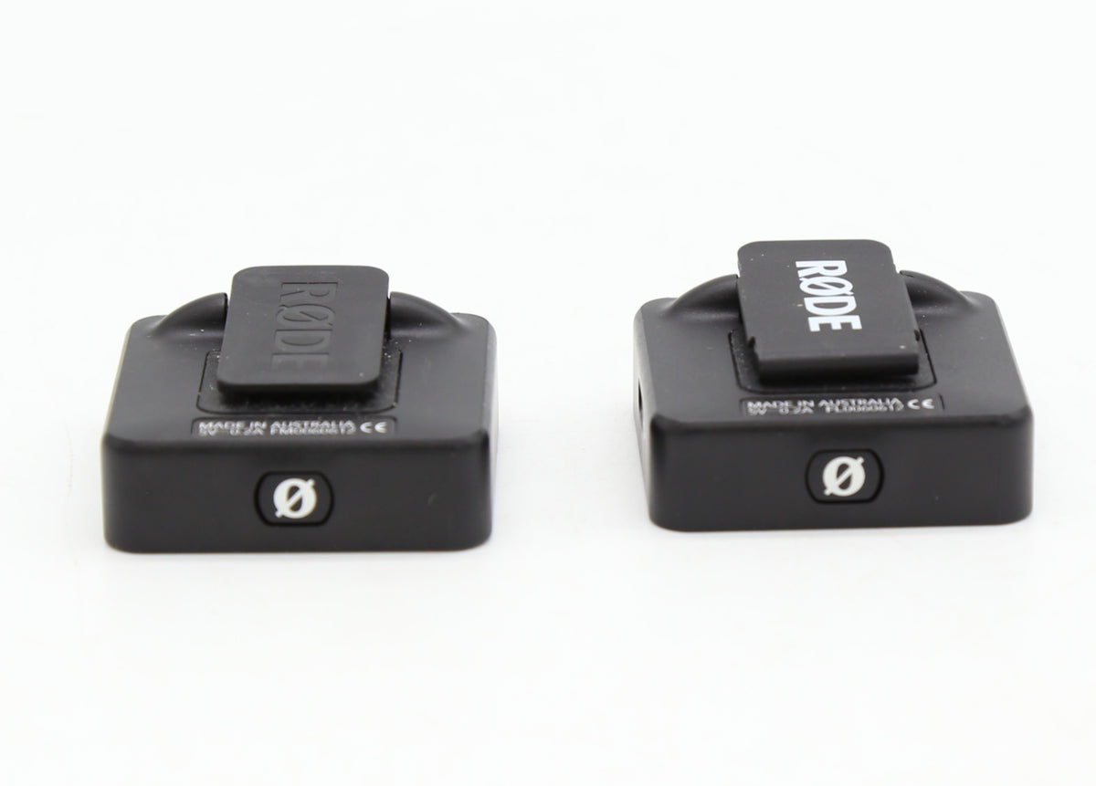 Used Rode Wireless Go Black with Case SN: FM0060612