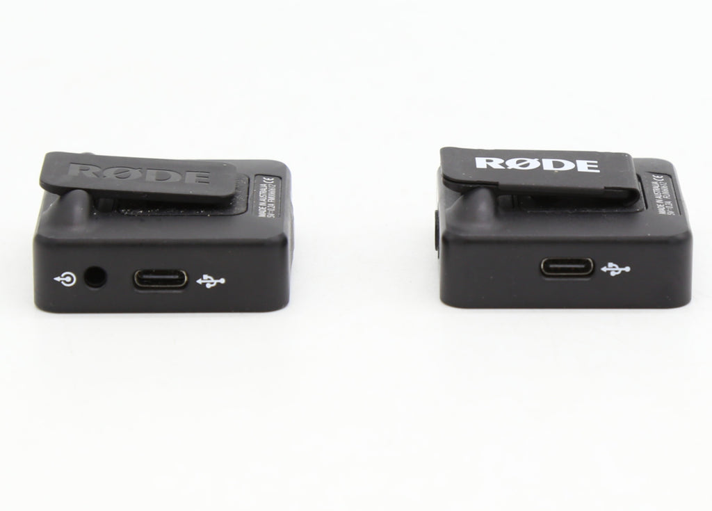 Used Rode Wireless Go Black with Case SN: FM0060612
