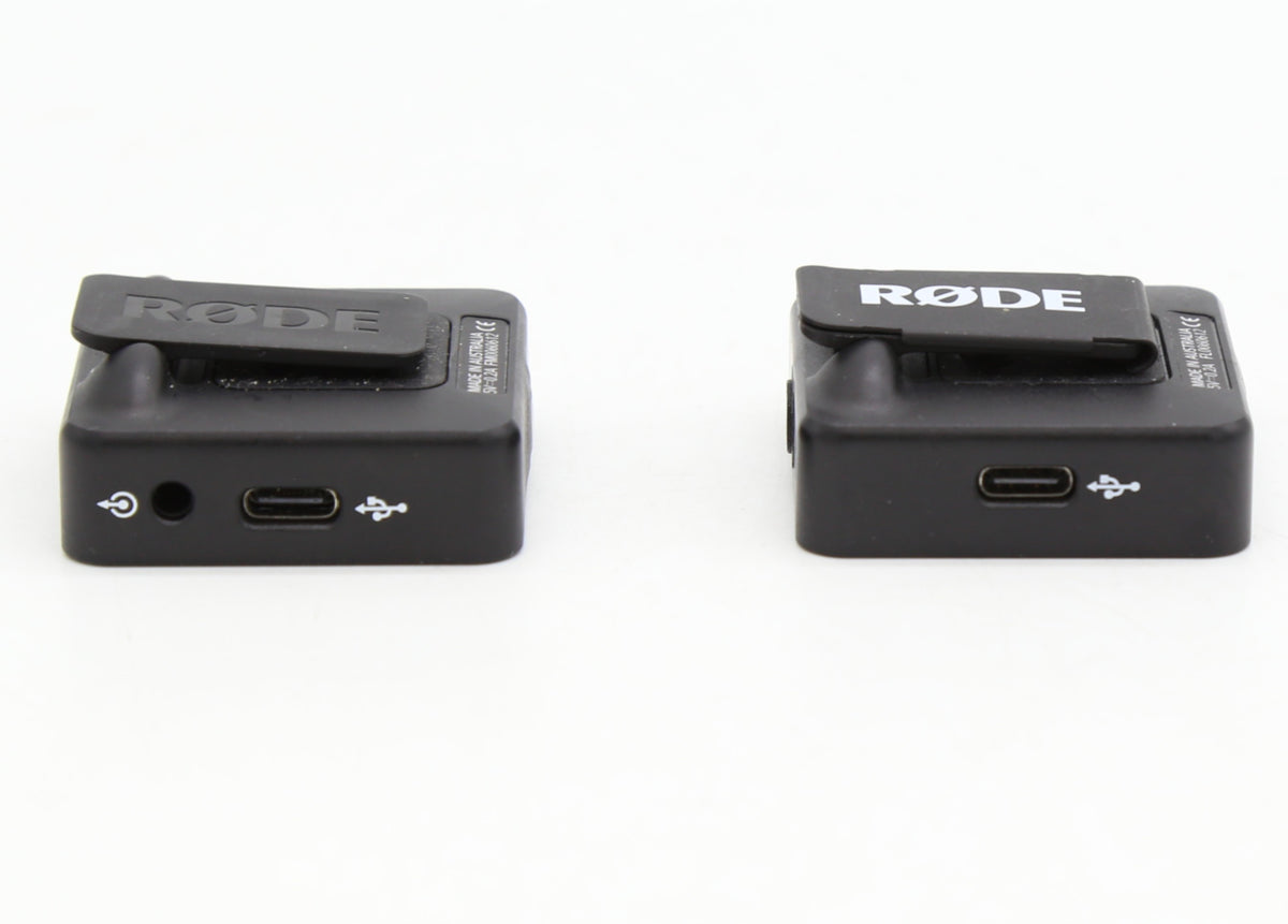 Used Rode Wireless Go Black with Case SN: FM0060612