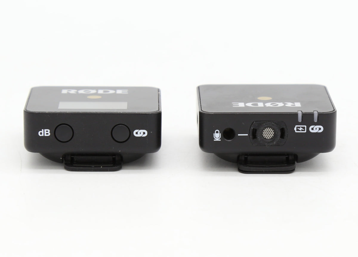 Used Rode Wireless Go Black with Case SN: FM0060612
