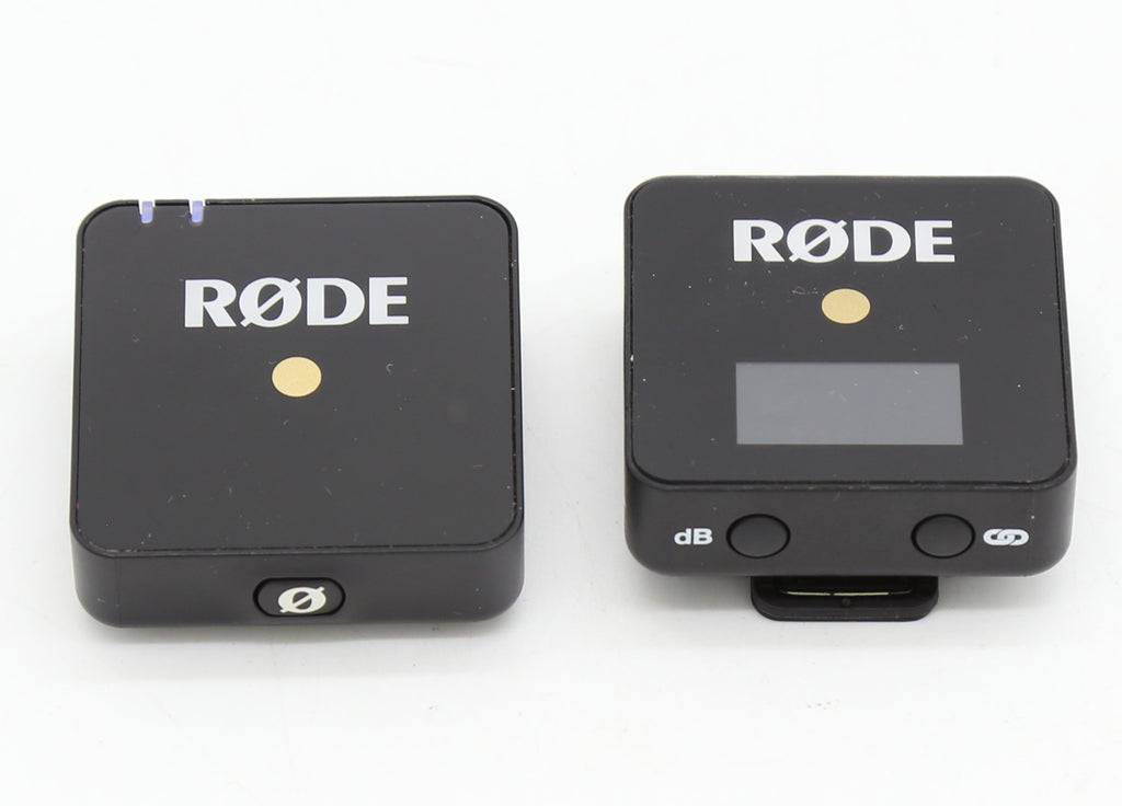 Used Rode Wireless Go Black with Case and accessories. SN: FL0060557