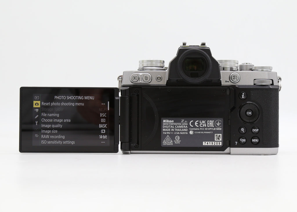 Used Nikon Z fc Body Midnight Grey SN 7419209