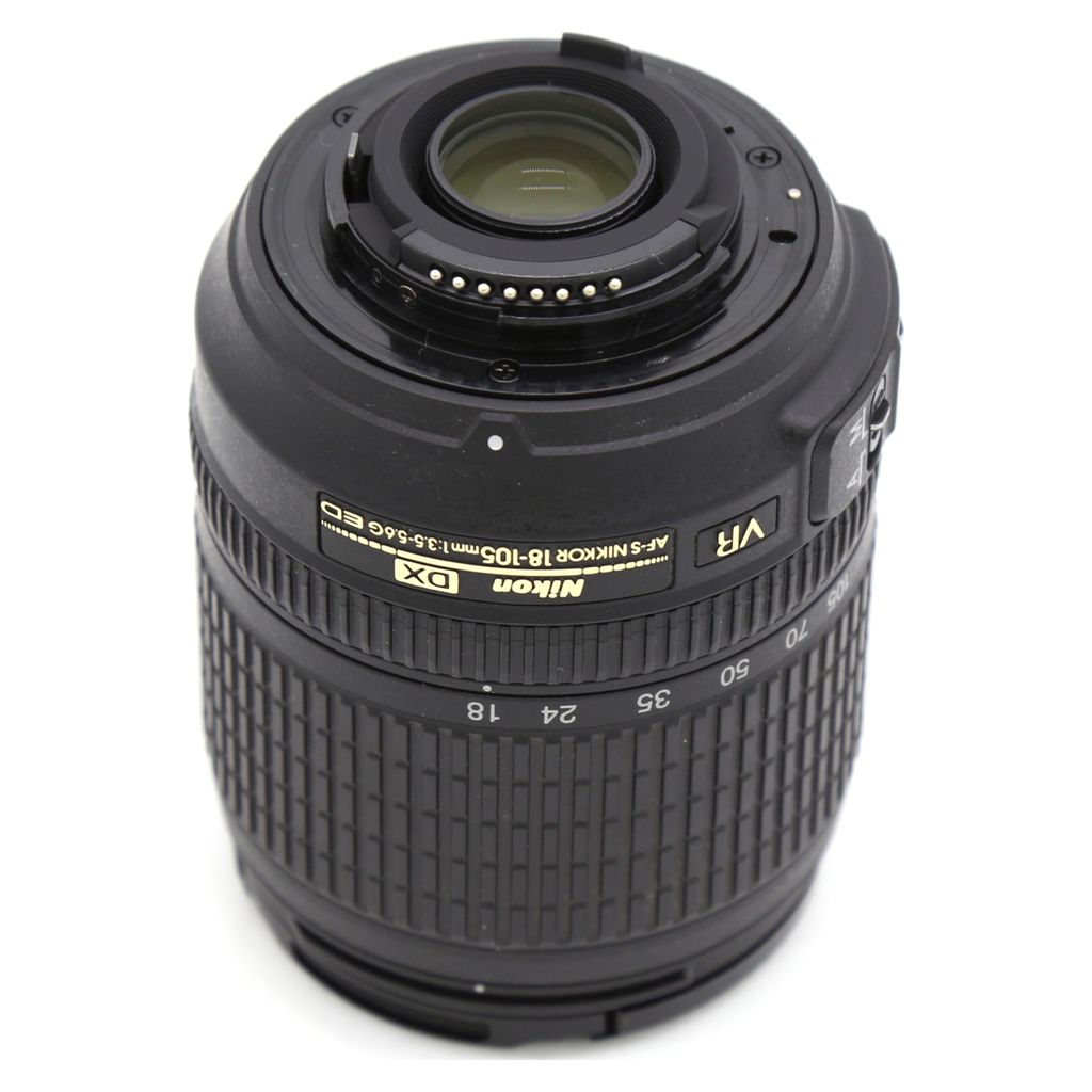 Used Nikon D7100 w.18-105mm DX AF-S f3.5-5.6 G ED Zoom S/N - 6197539 / 38658099