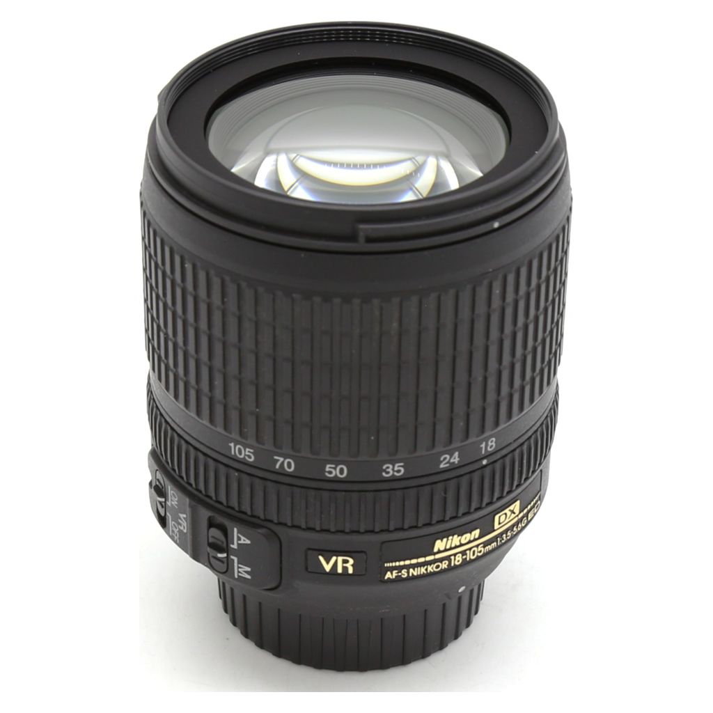 Used Nikon D7100 w.18-105mm DX AF-S f3.5-5.6 G ED Zoom S/N - 6197539 / 38658099