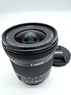 Used Canon EF-S 10-18mm f4.5-5.6 IS STM Wide Zoom S/N - 50690000091