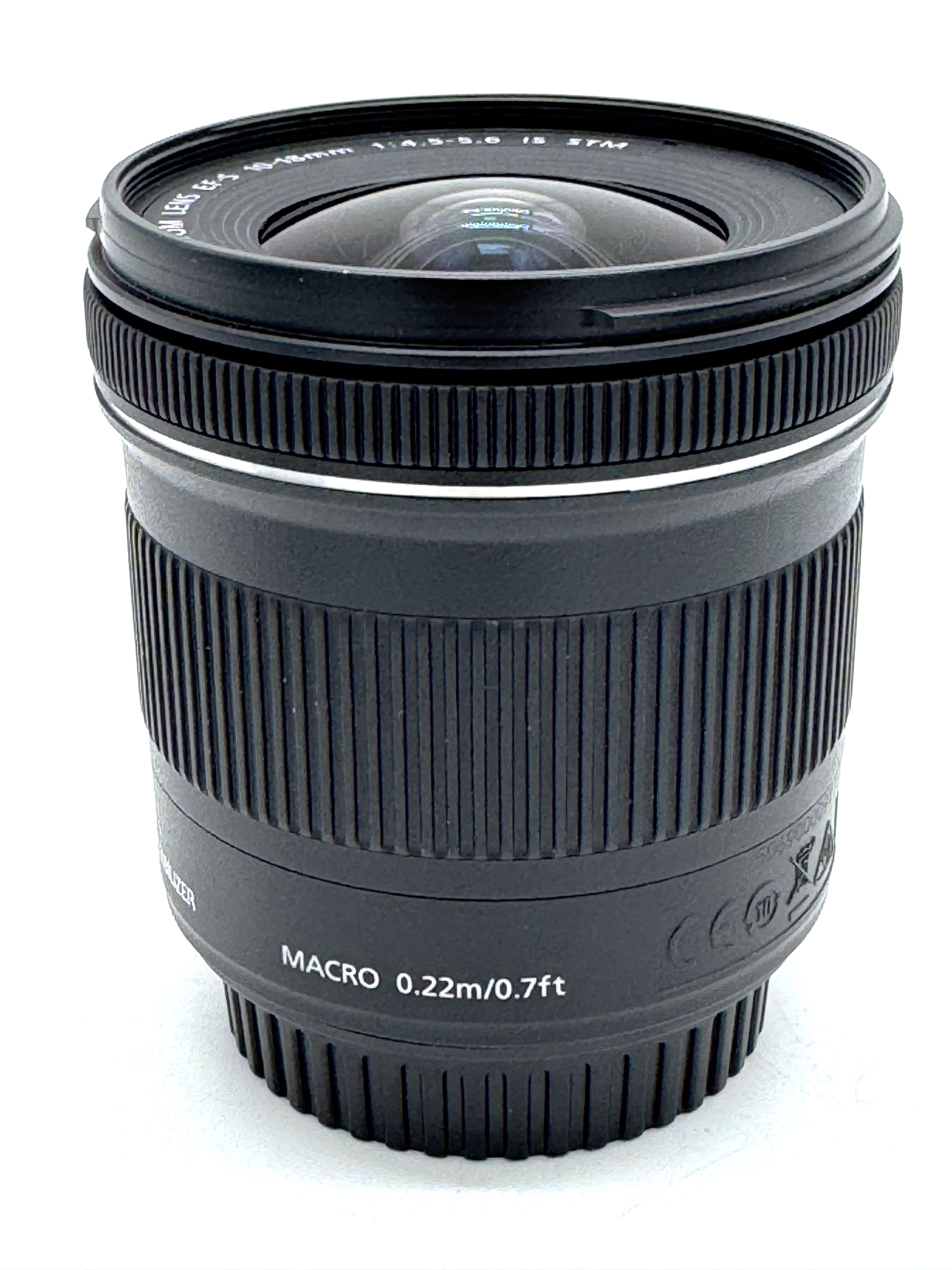Used Canon EF-S 10-18mm f4.5-5.6 IS STM Wide Zoom S/N - 50690000091