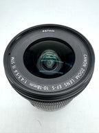 Used Canon EF-S 10-18mm f4.5-5.6 IS STM Wide Zoom S/N - 50690000091