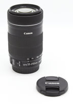 Used Canon EF-S 55-250mm IS STM f4-5.6 Zoom S/N - 6389100727