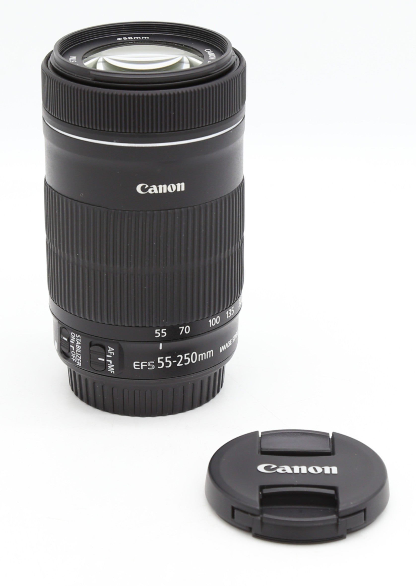 Used Canon EF-S 55-250mm IS STM f4-5.6 Zoom S/N - 6389100727