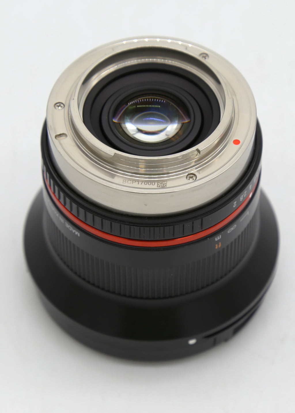 Used Samyang 12mm f/2 Lens - Fujifilm X Mount - Black S/N - BCP17000