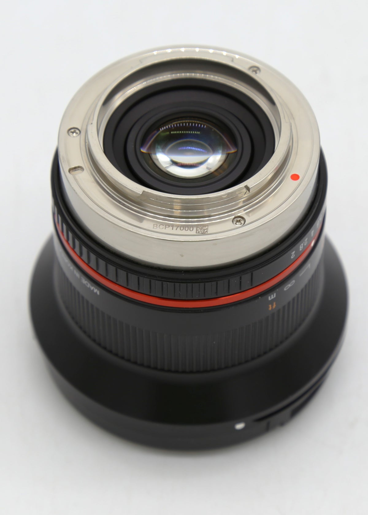 Used Samyang 12mm f/2 Lens - Fujifilm X Mount - Black S/N - BCP17000
